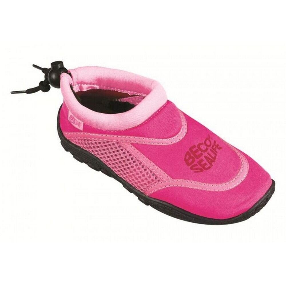 BECO Childrens/Kids Sealife Water Shoes (Pink)