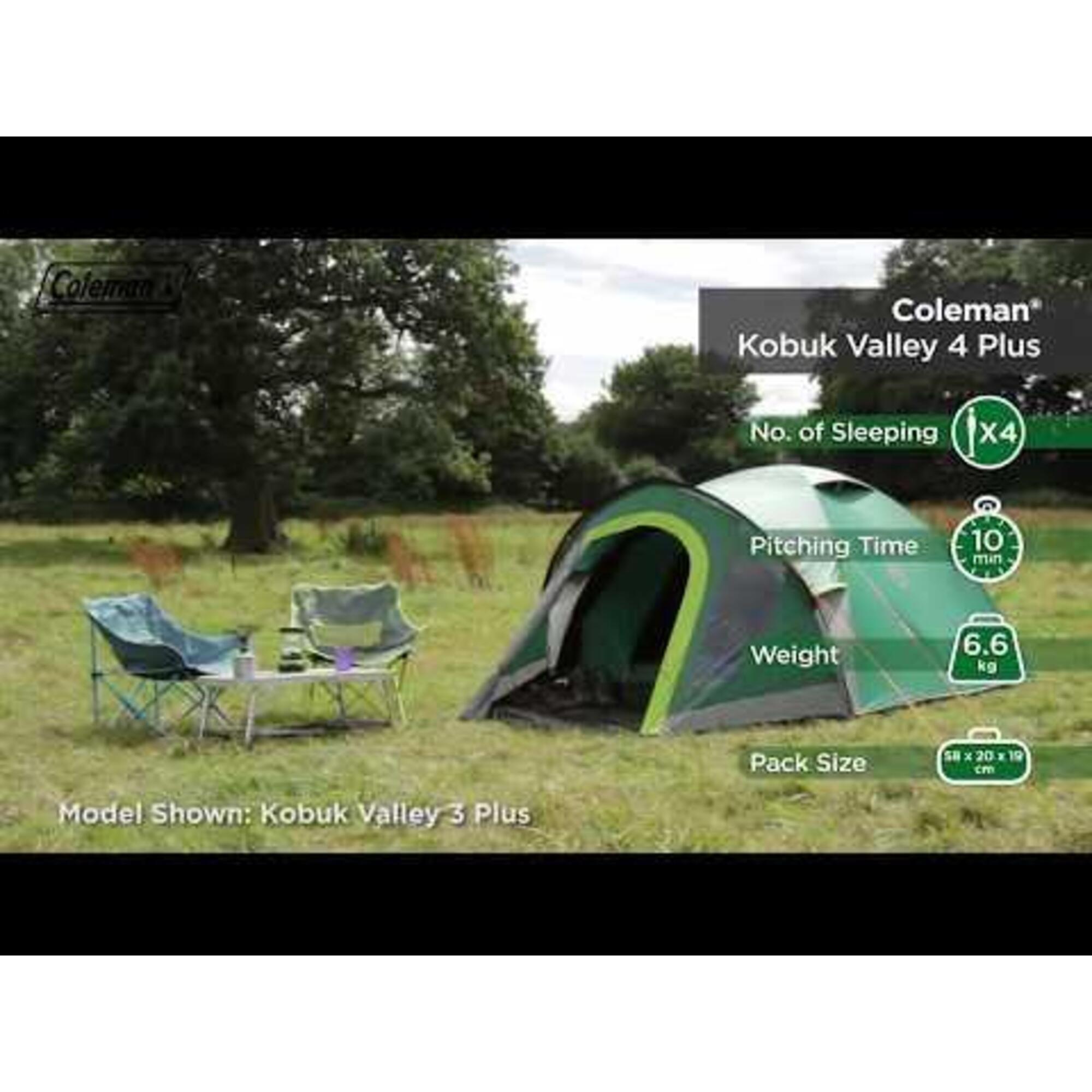 Coleman kobuk hot sale valley 4 plus