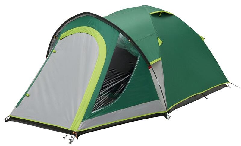 Coleman BlackOut Bedroom Kobuk Valley 4 Person Camping Tent Green 3/6