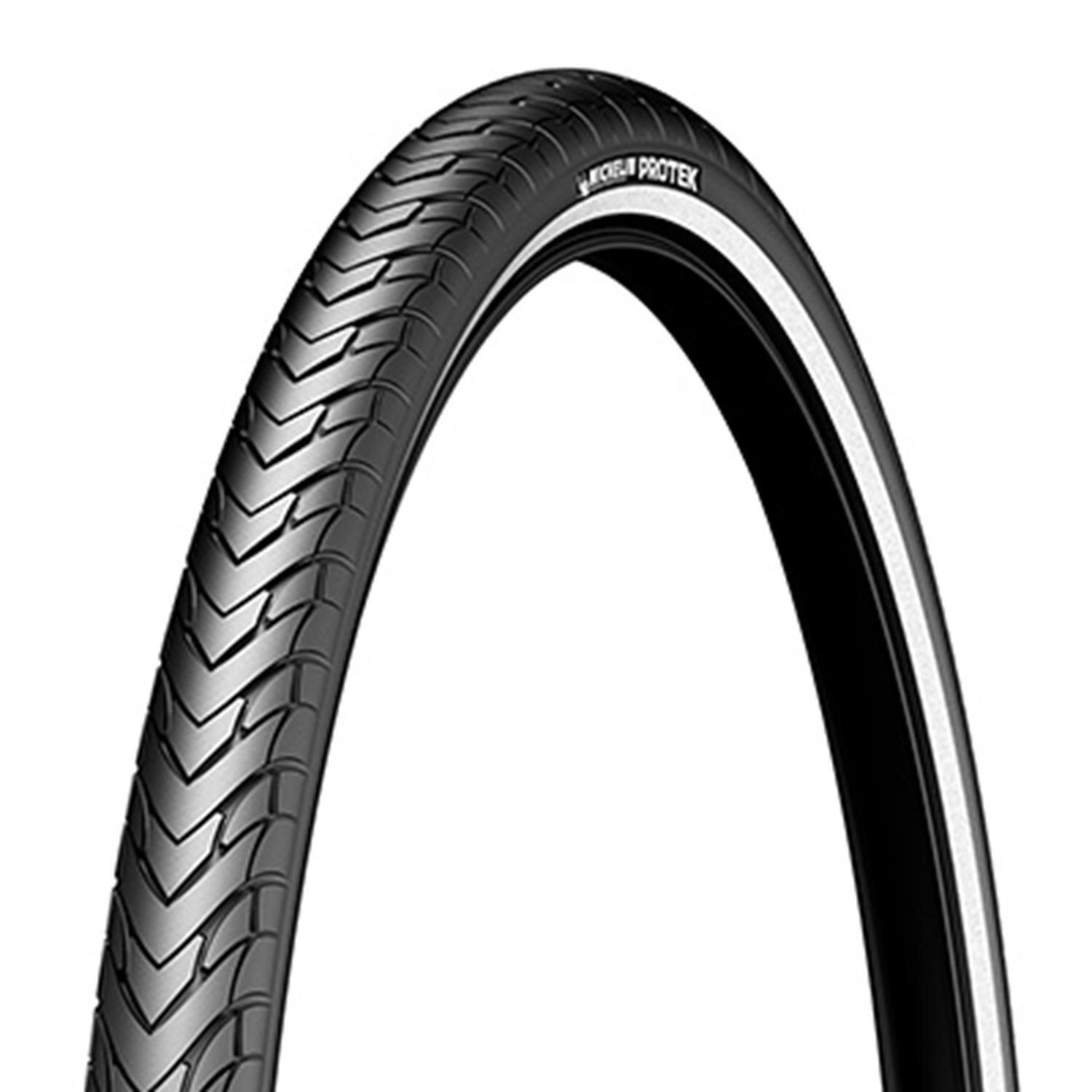 Pneu vtt urbain 29x1.75 Michelin protek flanc reflechissant tt noir tr 47 622