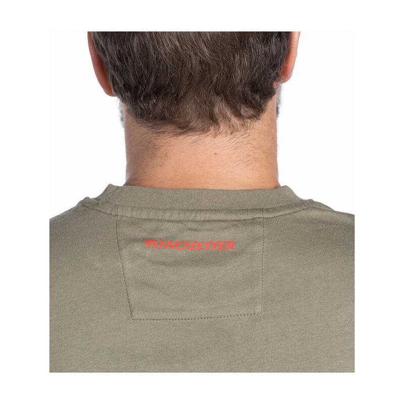 T-shirt de chasse - Parlin - Kaki - Hommes