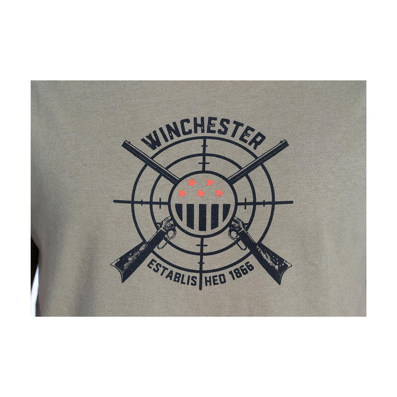 WINCHESTER T-shirt de chasse - Parlin - Kaki - S