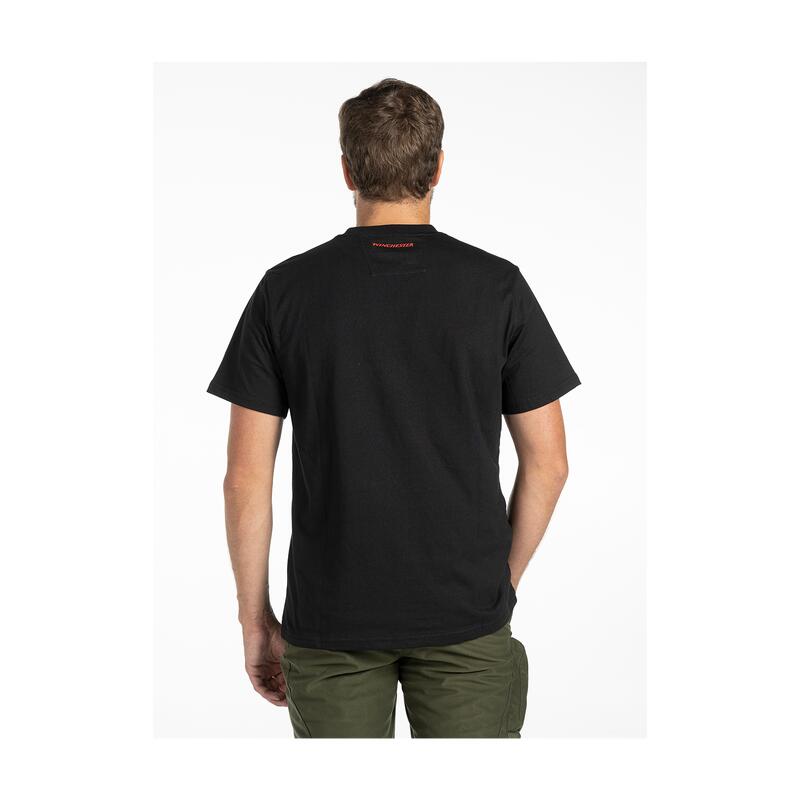 T-shirt de chasse - Colombus - Noir - Hommes