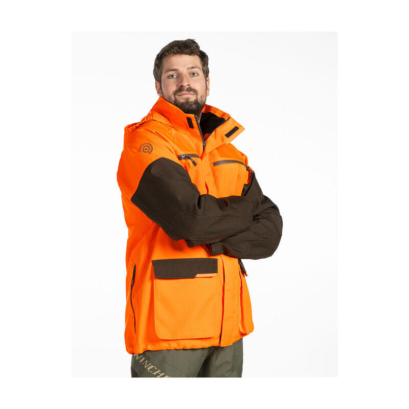 Veste de chasse (Parka) - Track Racoon - Orange - Hommes