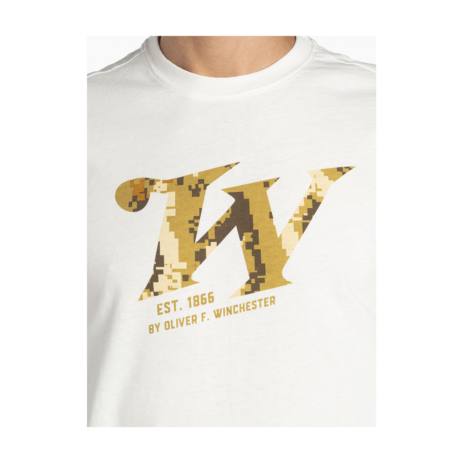 WINCHESTER Jäger-T-Shirt Springer Weiß Größe M 4/5