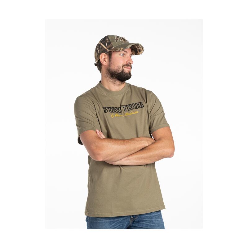 Camiseta de caza - Reno - Caqui - Hombres
