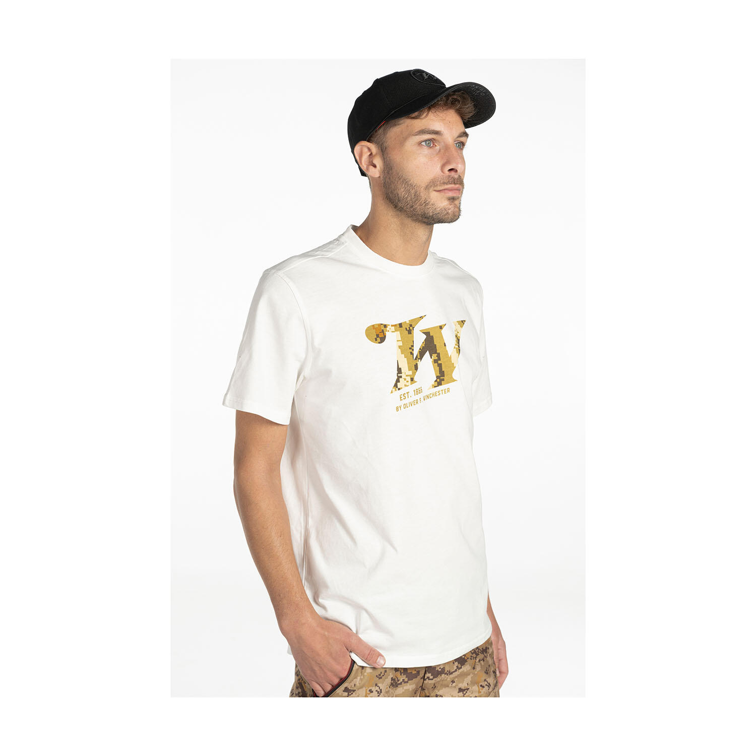 WINCHESTER Jäger-T-Shirt Springer Weiß Größe M 2/5