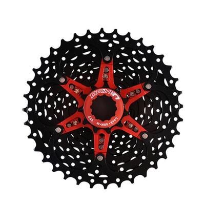 Sunrace 10-versnelling cassette 11-36 csmx0 zwart - hoogwaardige mtb cassette