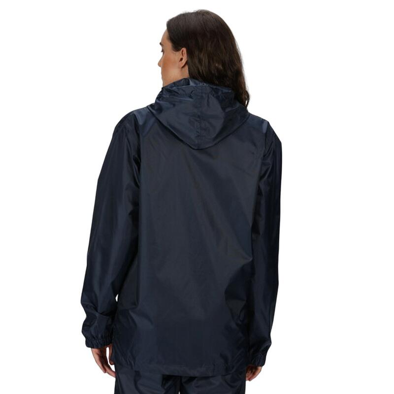 Unisex Adult Packaway Waterproof Jacket And Trousers Set (Black