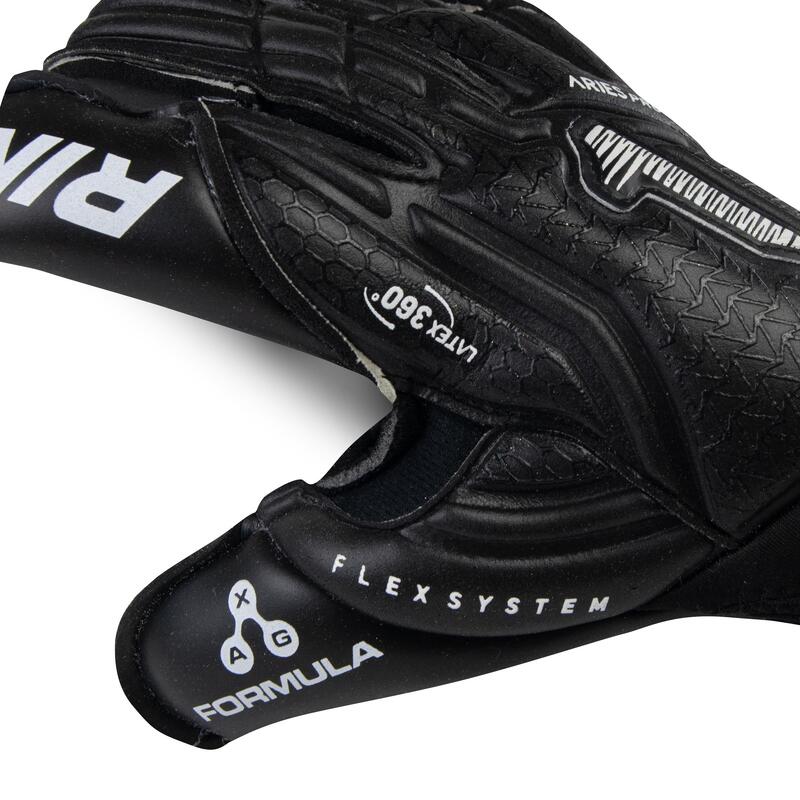 Torwarthandschuhe Erwachsene Rinat Aries Nemesis Pro Schwarz