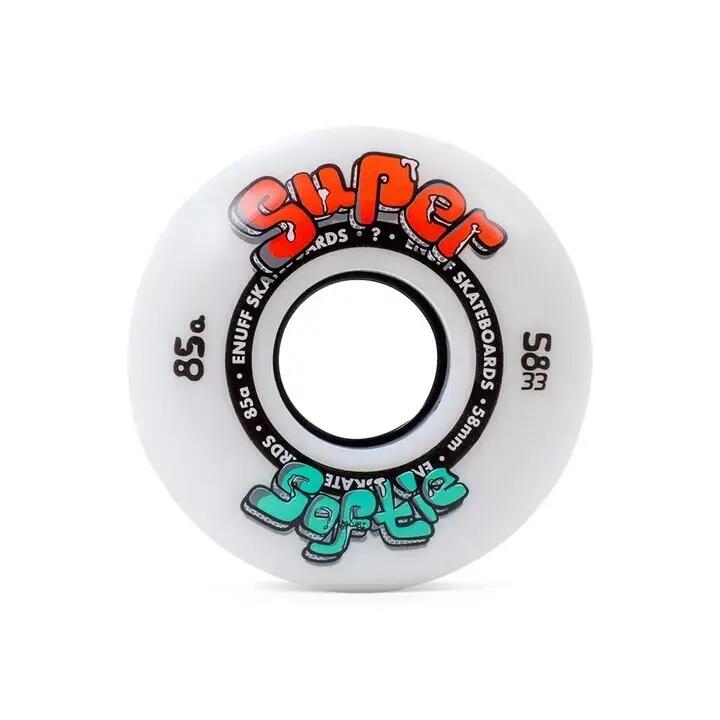Enuff Super Soft Skateboard Wielen set van 4 4/4