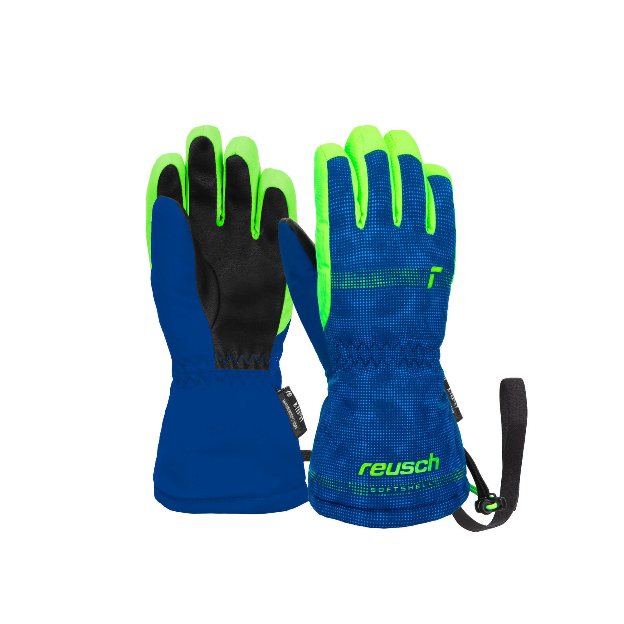 Reusch - Gants De Ski Enfant Reusch Maxi R-tex® Xt - Gants - Bleu|vert - 5 - Decathlon