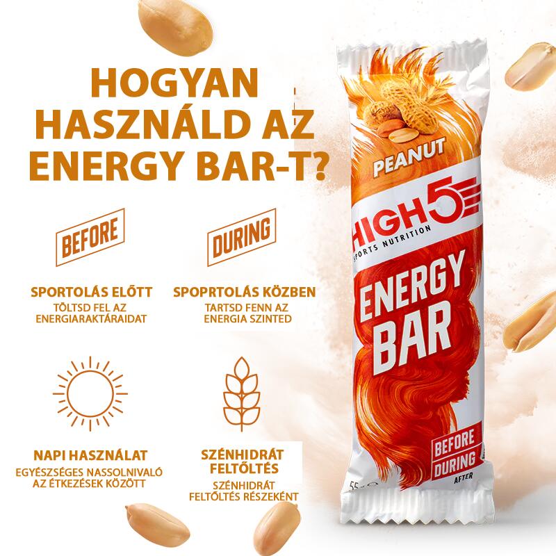 High5 Energy Bar - Mogyoró 55g