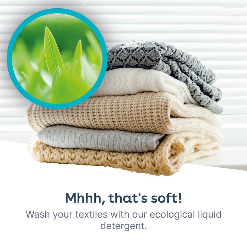 Detergente ecologico • sensibile, senza profumi e conservanti