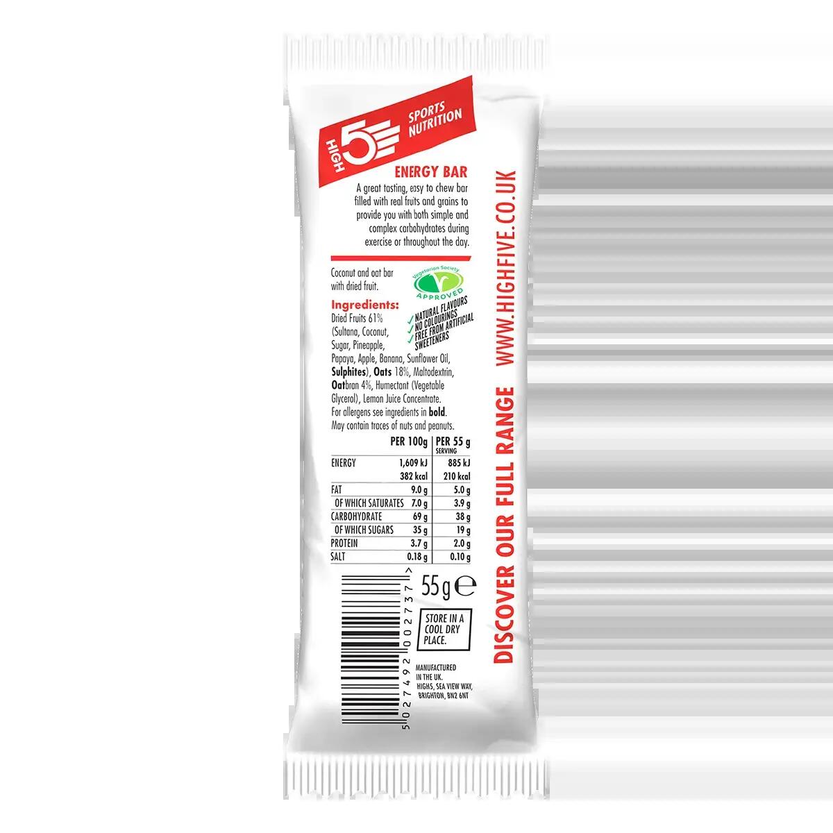 High5 Energy Bar - Kókusz 55g 5/5