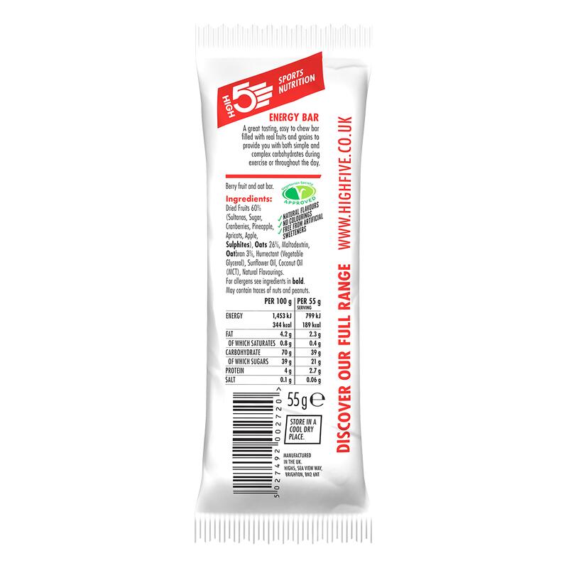 High5 Energy Bar - Málna 55g