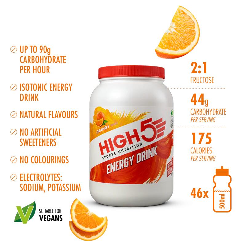 Energy Drink - Narancs 2,2kg izotóniás italpor (46 adag)