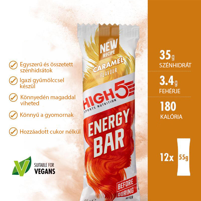 High5 Energy Bar - Karamell 55g