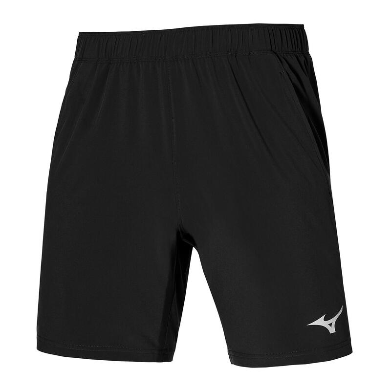 Mizuno 8 en pantalones cortos de carreras de hombres flexibles