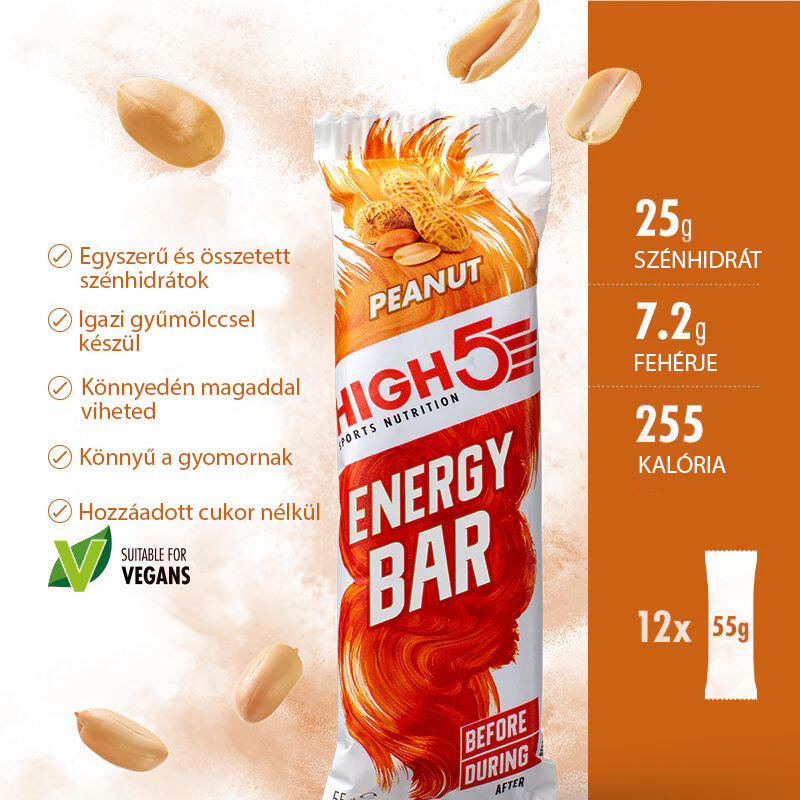 High5 Energy Bar - Mogyoró 55g