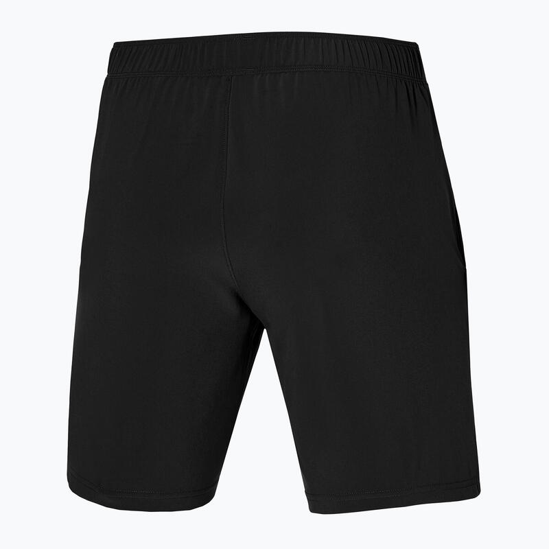 Mizuno 8 en pantalones cortos de carreras de hombres flexibles