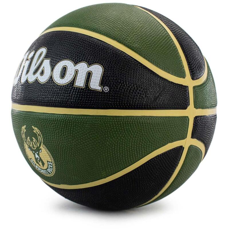 Piłka do koszykówki Wilson NBA TEAM TRIBUTE MILWAUKEE BUCKS R.7