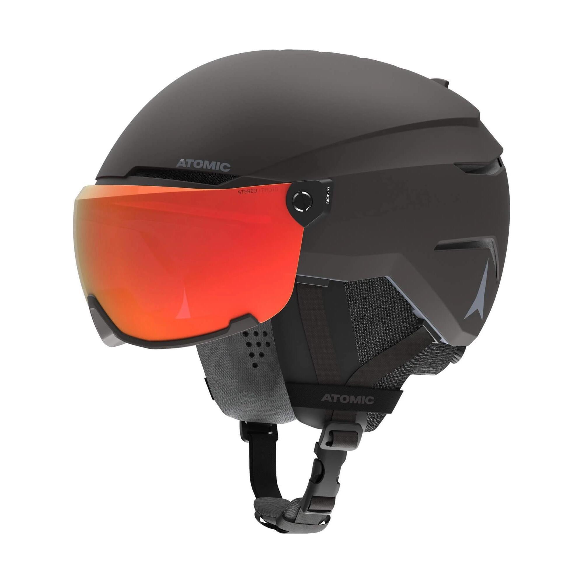 Atomic - Atomic Savor Visor Photo Casque Ski - S - Noir - Casque - Noir - S - Decathlon