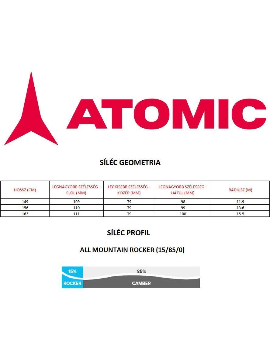 Narty męskie Atomic Backland 78 W + Hyb Sk 78/80 G 2/2