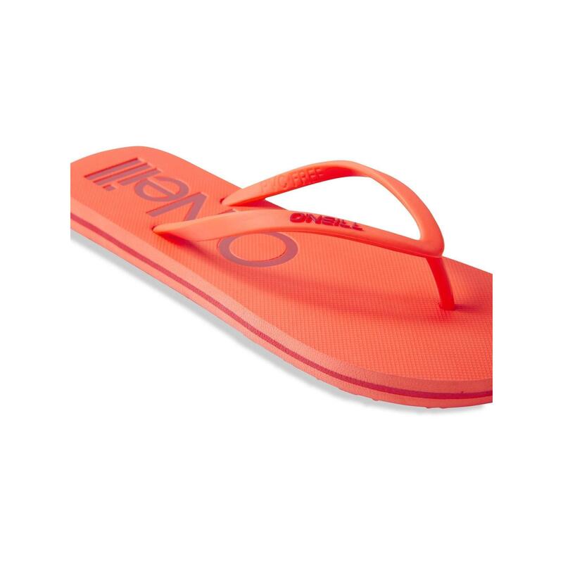 Profile Logo Sandals női flip flop papucs - narancssárga