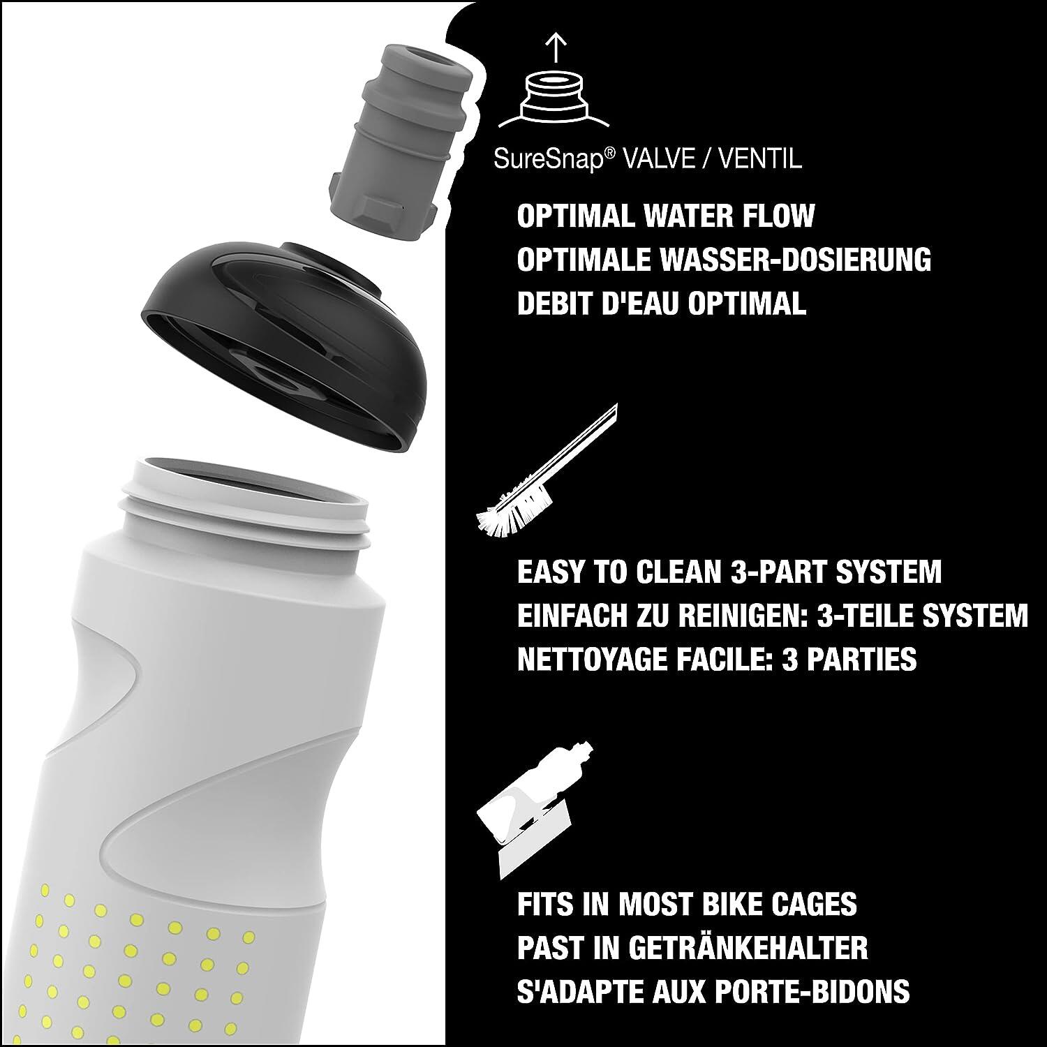 Pulsar 0.75 L Federleicht Fahrradflasche, Quetschbare Sport Wasserflasche 3/8
