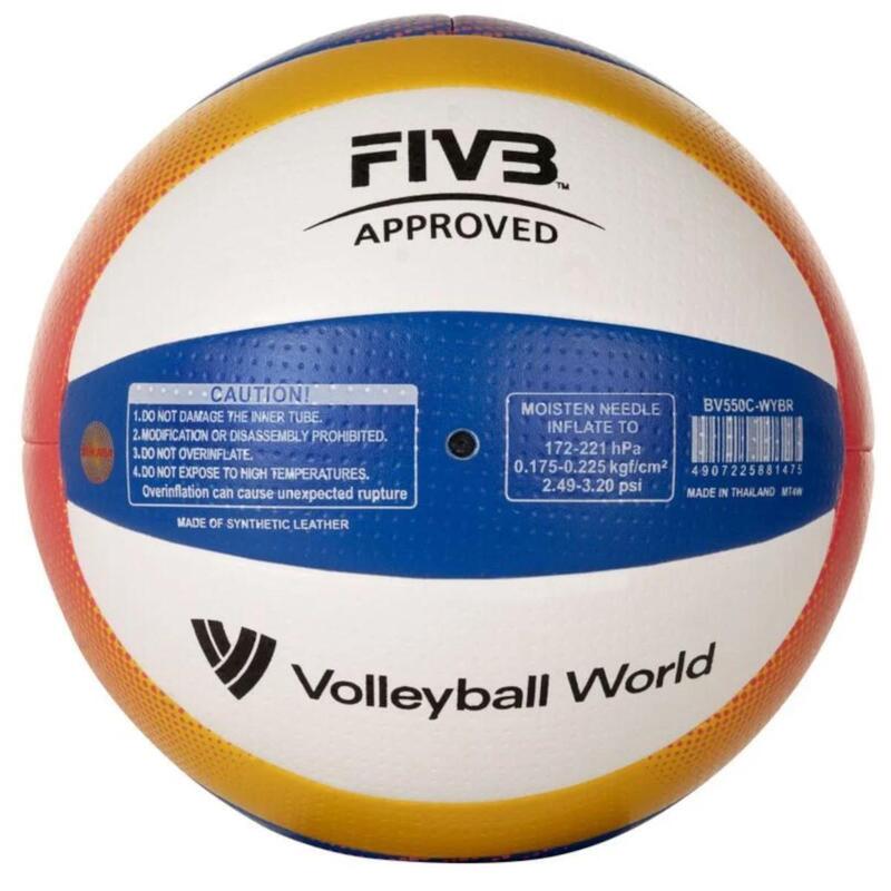 Erwachsene Volleyball - Beach Pro Bv550c, gelb