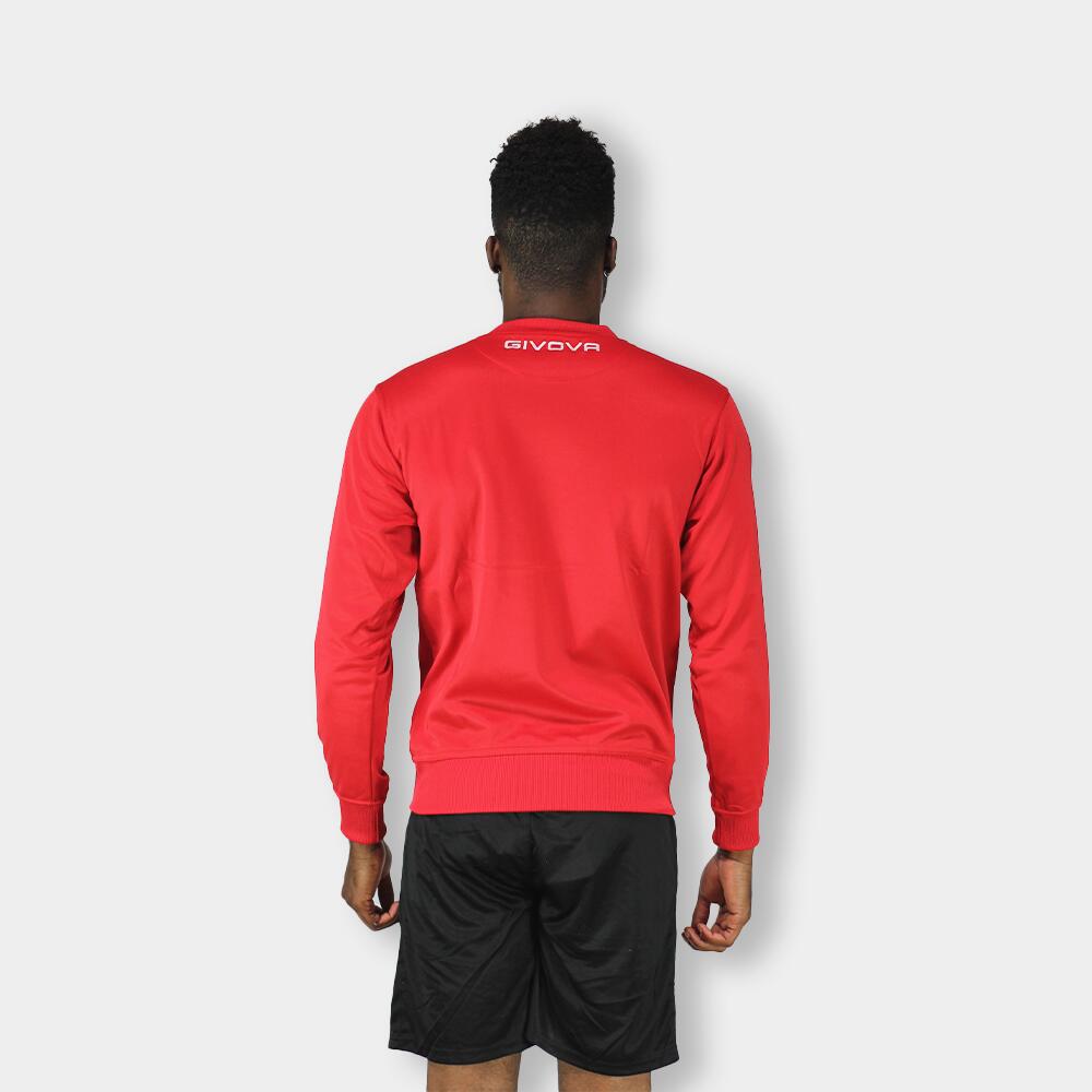 Givova One Cuello Redondo Sweat-shirt Rojo 4/4