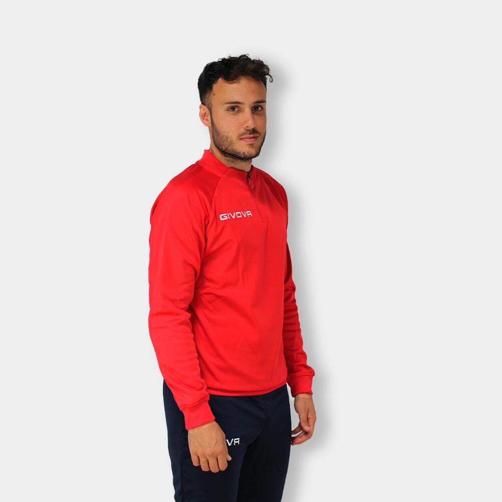 Maglie uomo givova rosso 3/4
