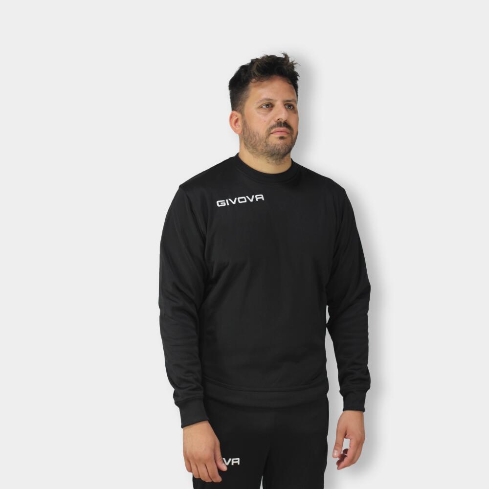 Givova One Cuello Redondo Sweat-shirt Negro 2/4