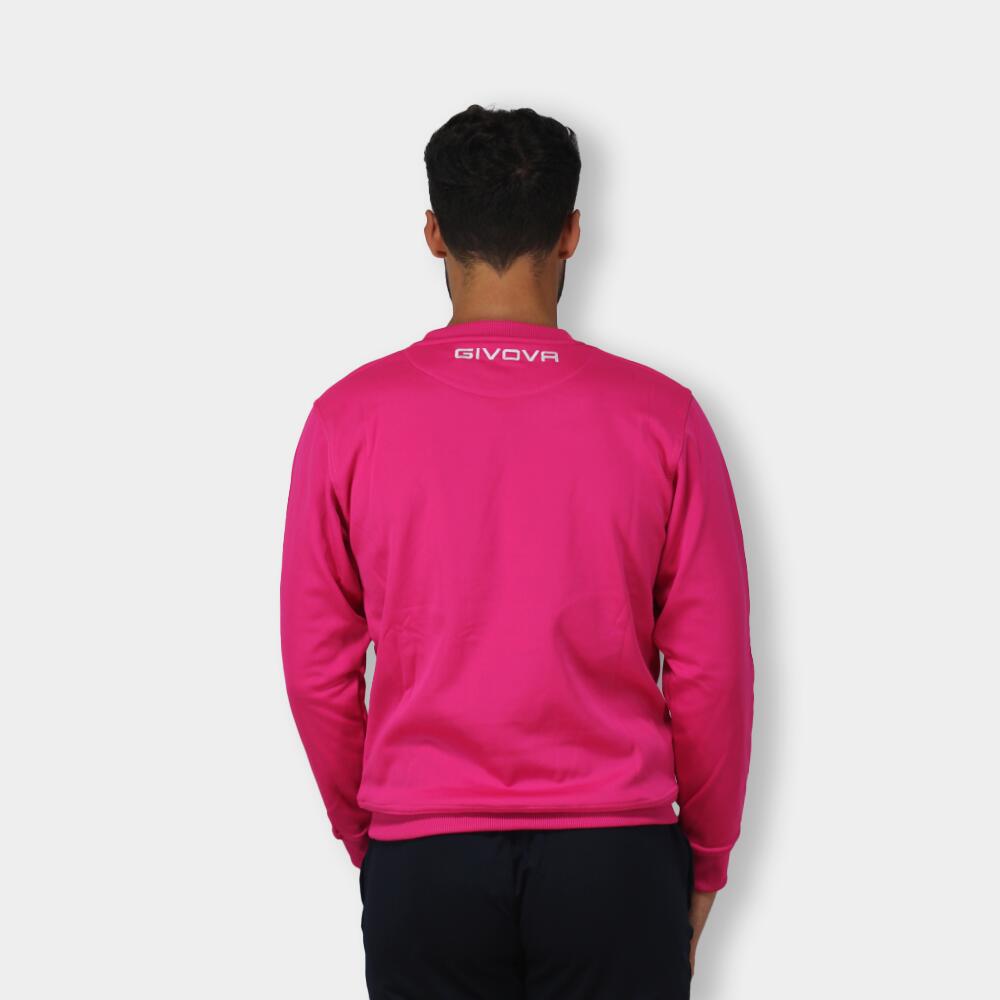 Sudadera Adulto Givova One Fucsia Poliéster 3/5