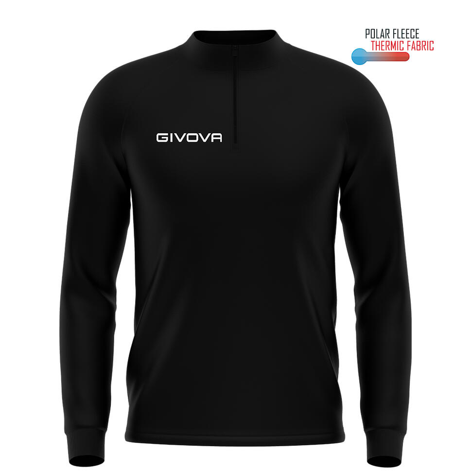 Bluza piłkarska dla dorosłych Givova Maglia Tecnica czarna