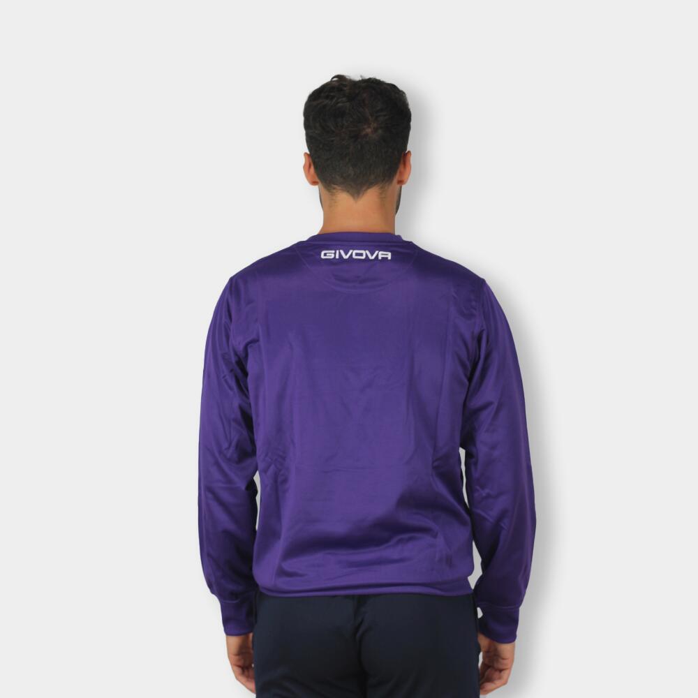 Sudadera Adulto Givova One Morado Poliéster 3/4