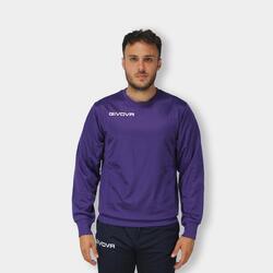 Sudadera Adulto Givova One Morado Poliéster