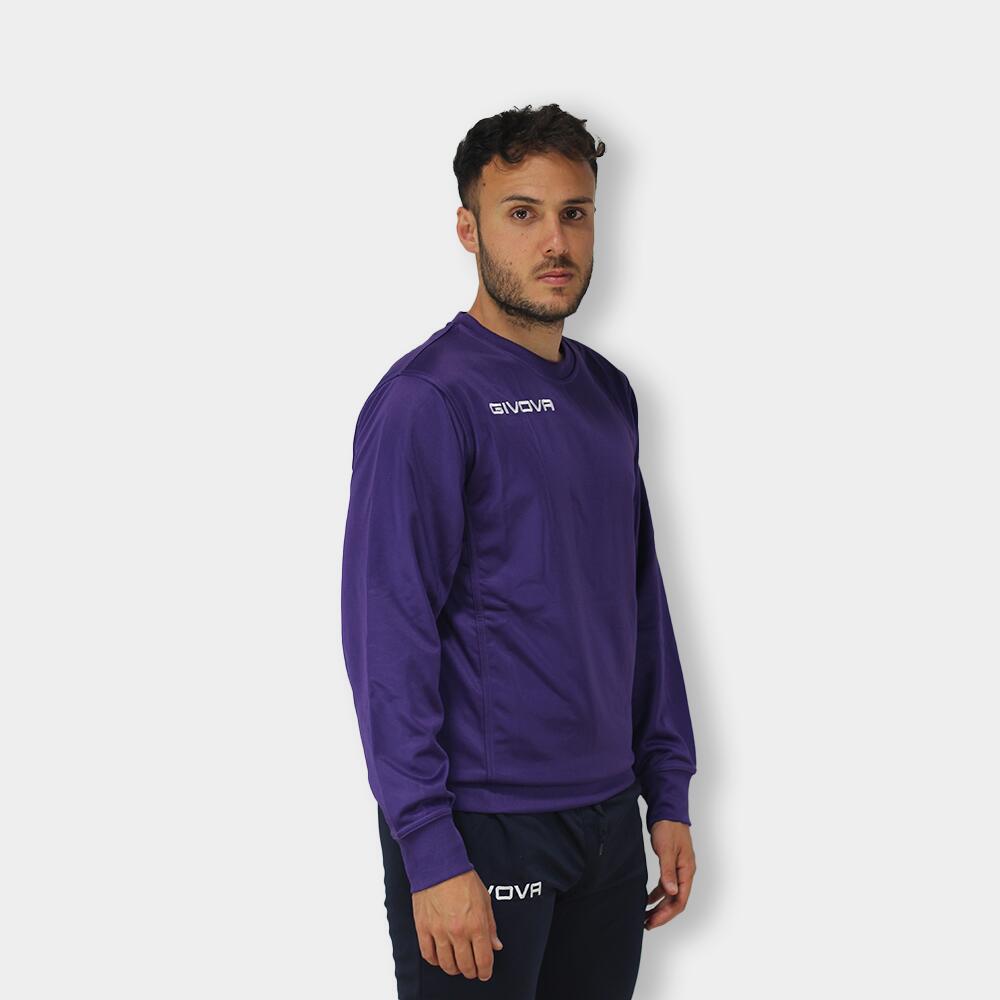 Sudadera Adulto Givova One Morado Poliéster 2/4
