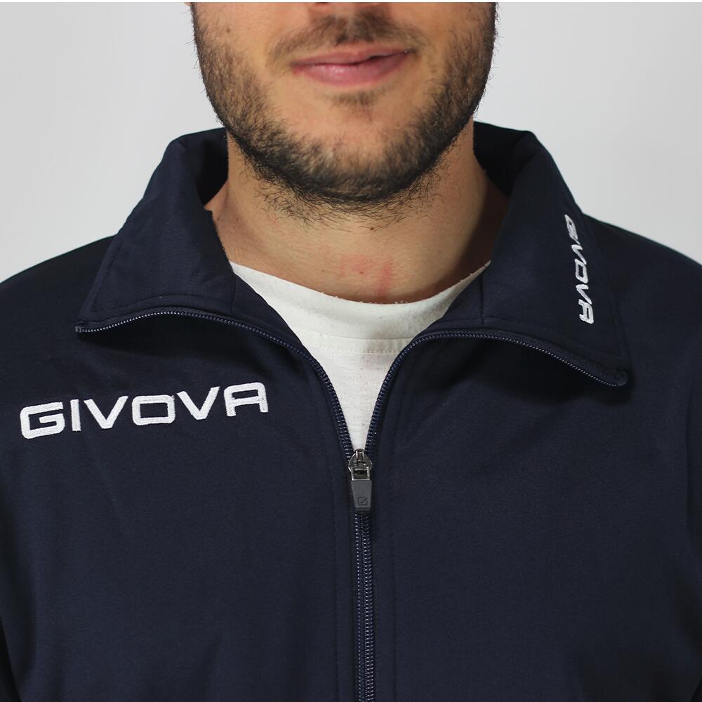 Giacca tuta uomo givova blu 3/4