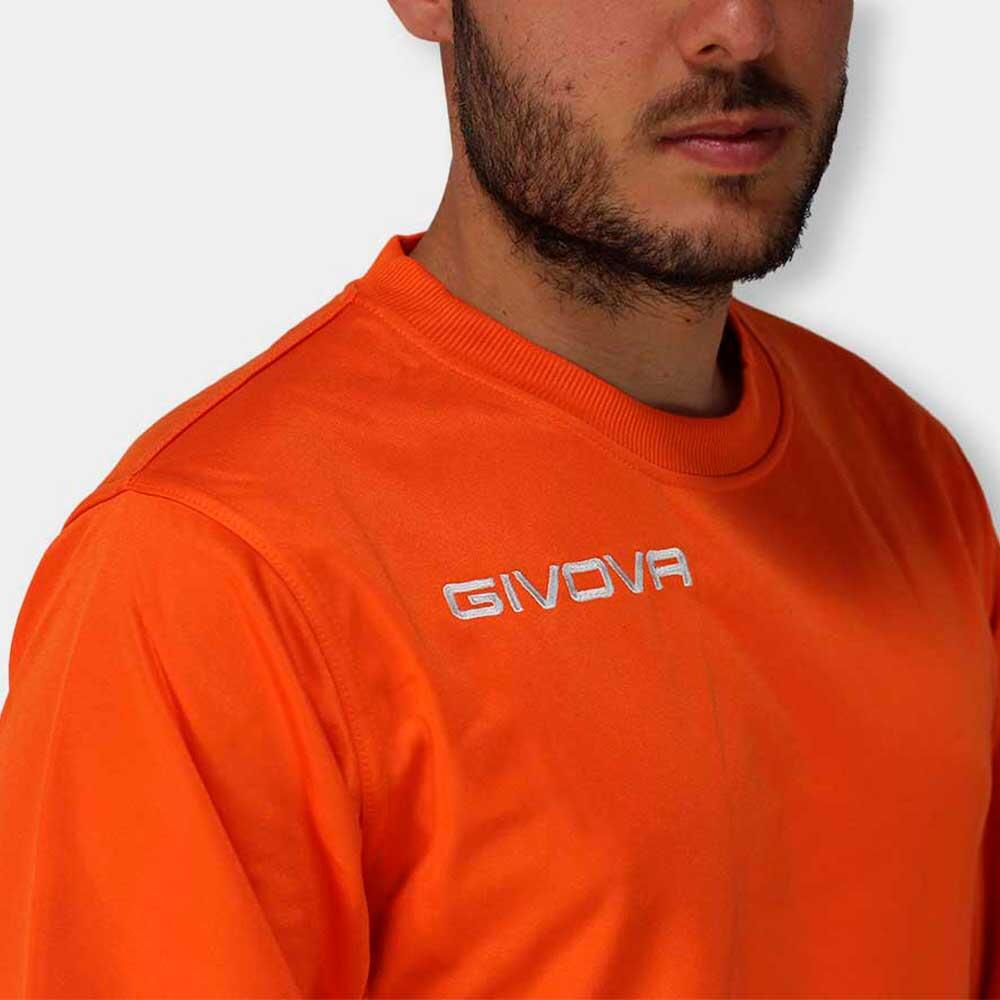 Sudadera Adulto Givova One Naranja Poliéster 5/5