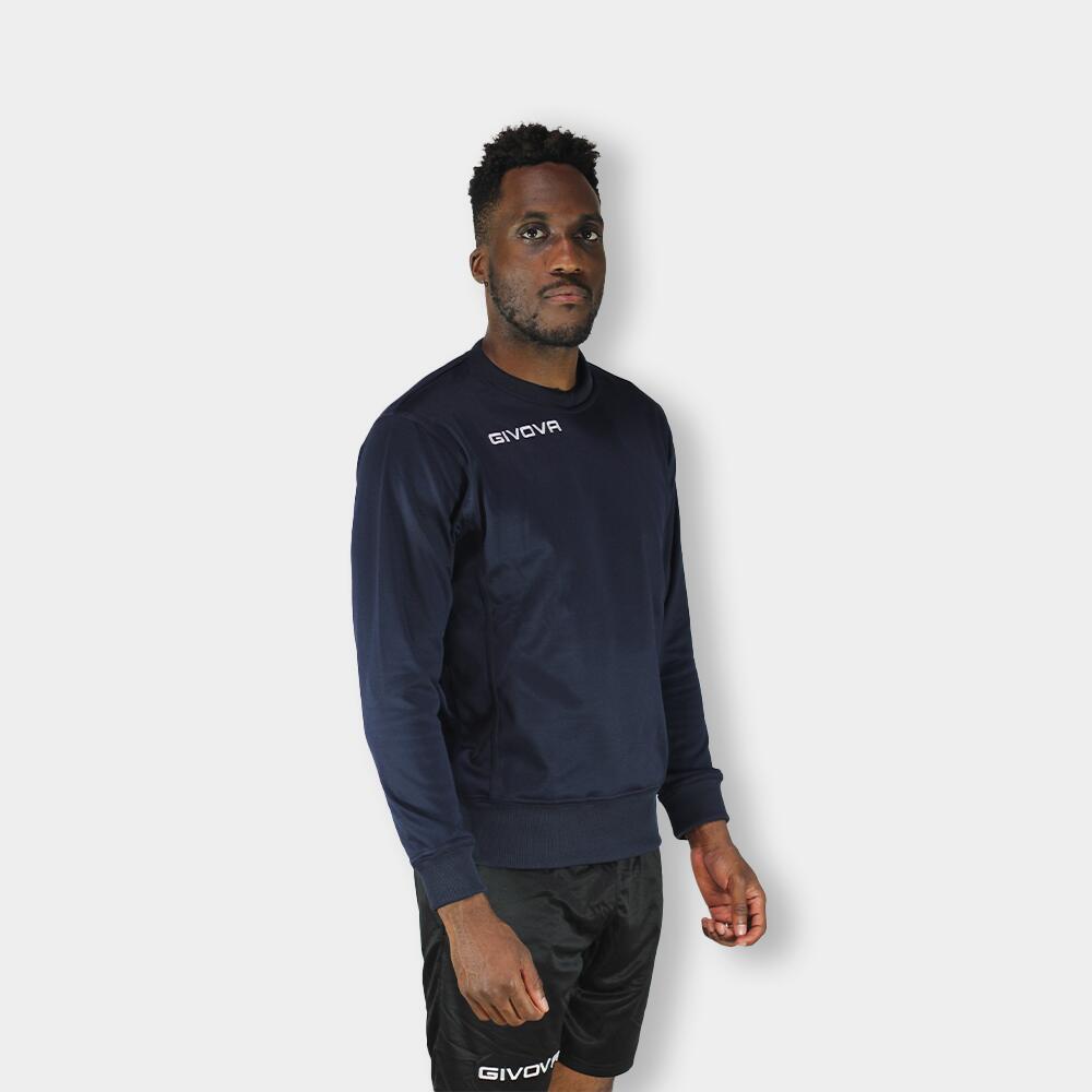 Sudadera Adulto Givova One Marino Poliéster 2/5