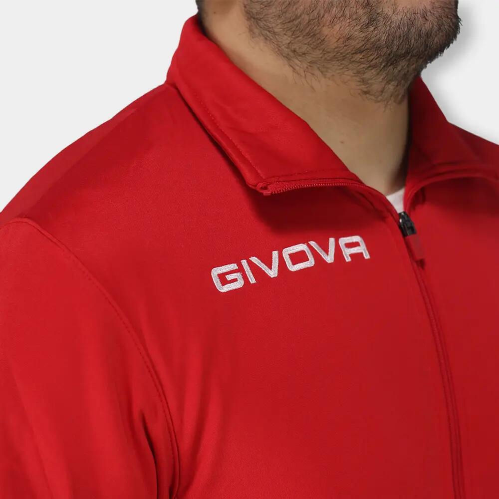 Giacca tuta uomo givova rosso 3/7