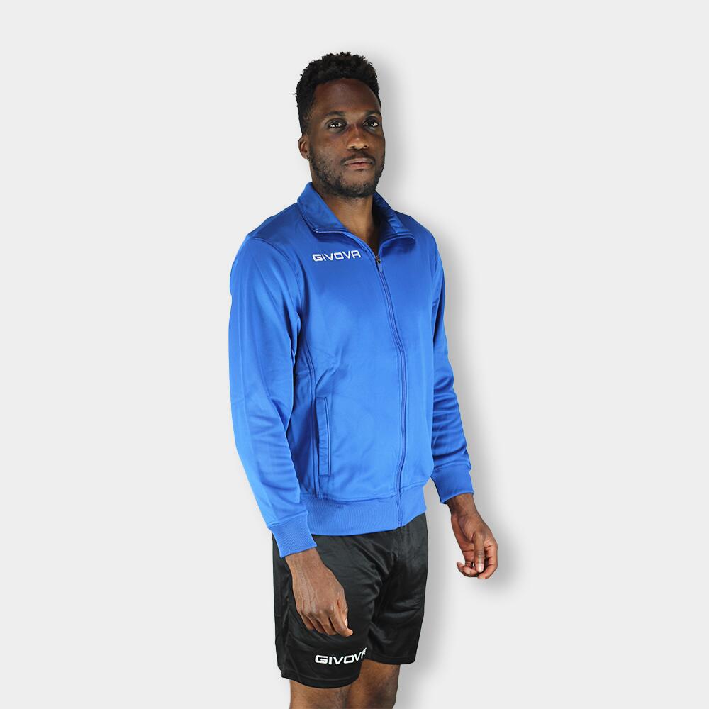 Sudadera adulto técnica Mono 500 Givova Royal Poliéster azul 2/5