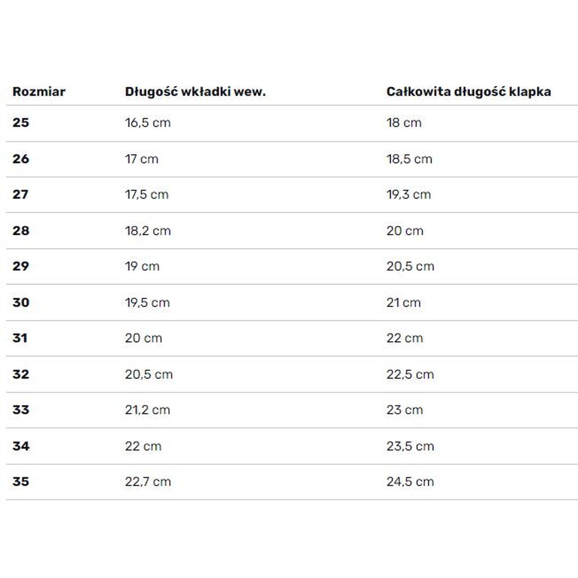 Klapki basenowe chodaki dla dzieci Aqua Speed Lima