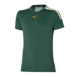 Chemise de course Mizuno Shadow Tee pour hommes