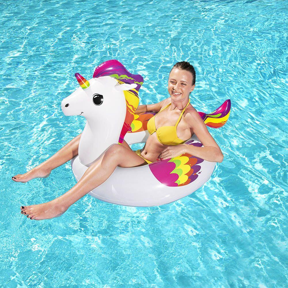 Bestway Flotador Hinchable Unicornio 119x91 cm +10 Años Playa y Piscina 36159 6/7