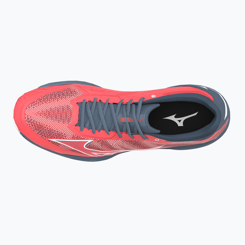 Chaussures de tennis pour femmes Mizuno Wave Exceed Light CC Fierry Coral