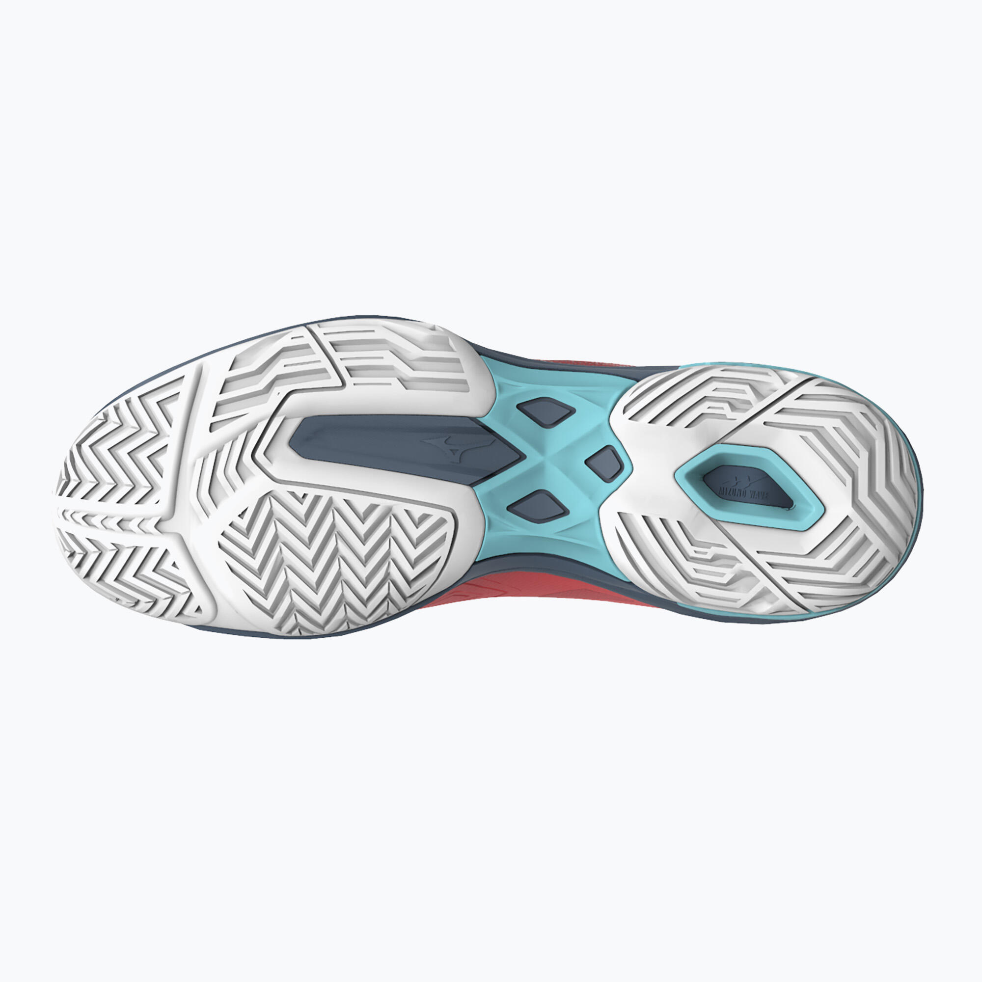 Mizuno Wave Exceed Light CC Fierry Coral 2 tennisschoenen voor dames 5/5