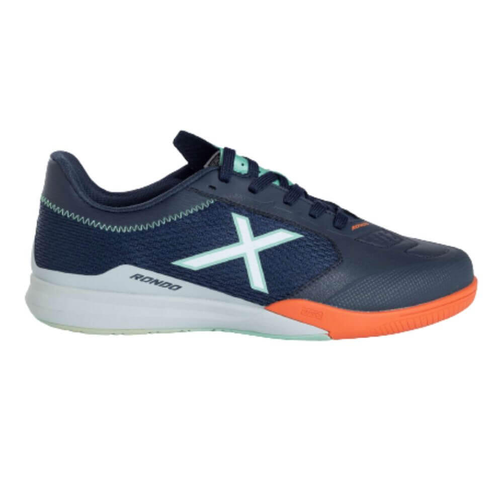 Sapatilhas de Futsal Adulto MUNICH RONDO 05. Azul Marinho